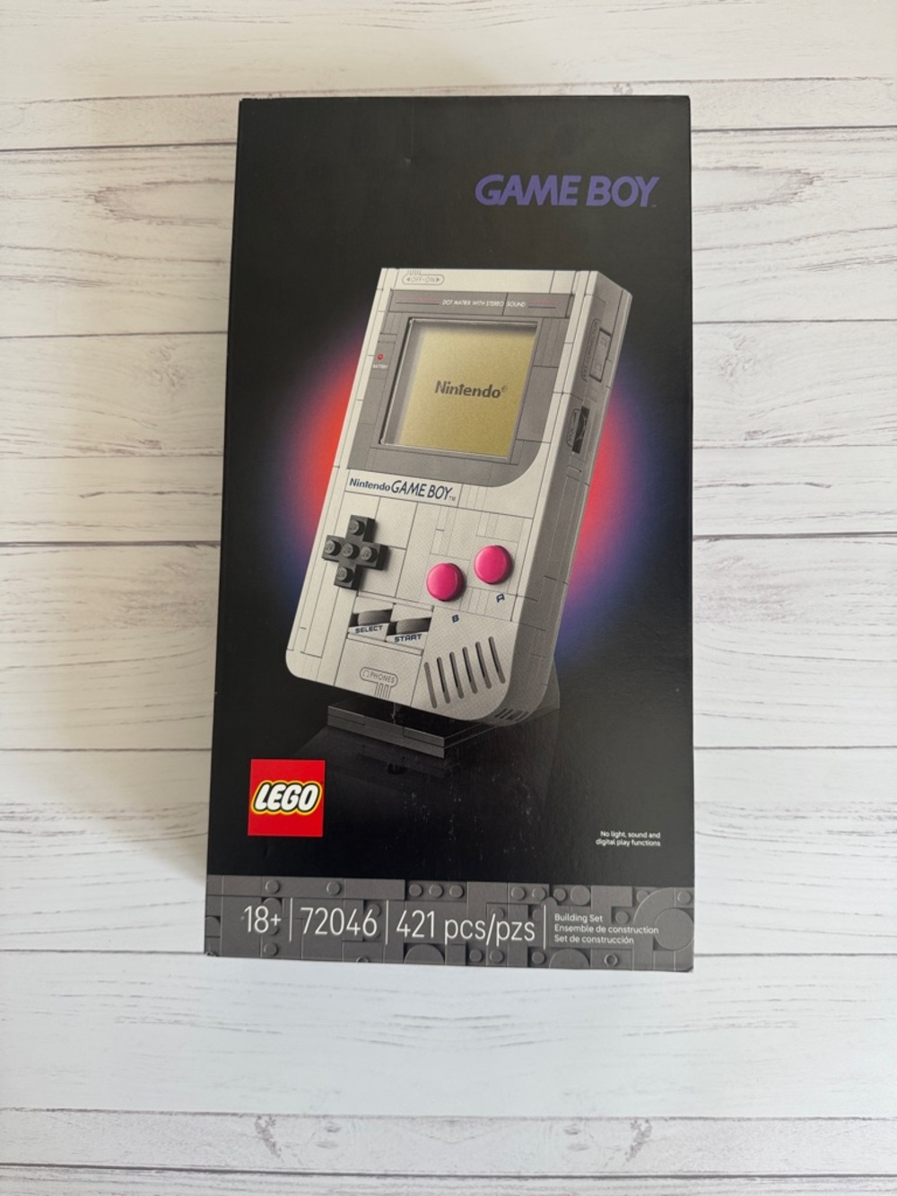 Nintendo Game Boy LEGO - Gray with Pink Buttons